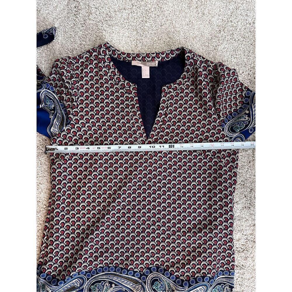 Forever 21 Contemporary Paisley Mini Dress in small - Picture 5 of 9